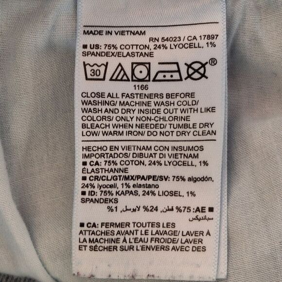 Old Navy Sky-Hi Wide Leg Jeans Lois Tummy Coverage Baggy size 10 Distressed 2022 - Picture 14 of 16